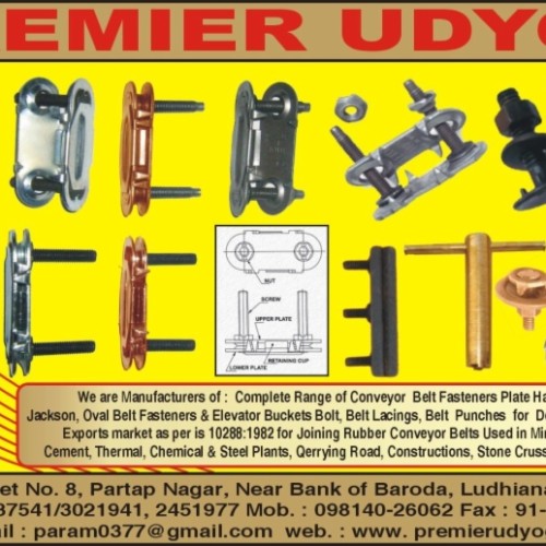 Conveyor belt fasteners